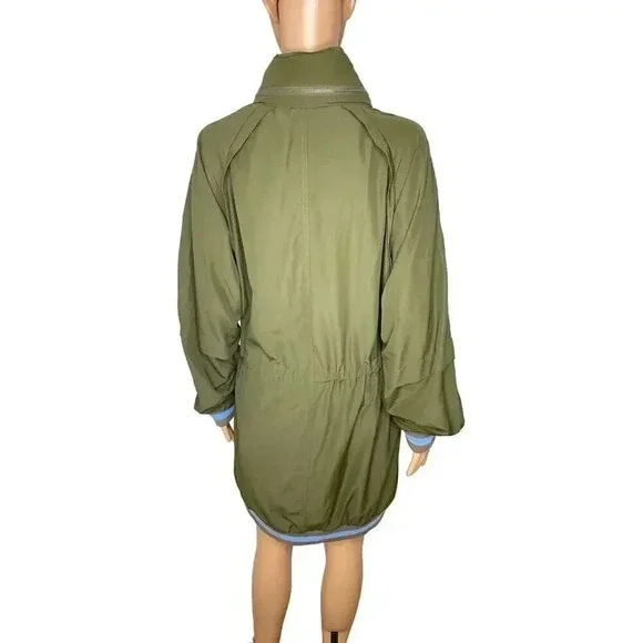 Free People Wind swept jacket size L Wild sage green - Picture 6 of 14